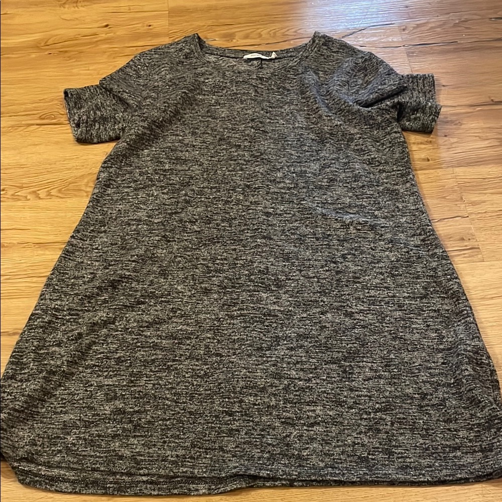 Ricki’s Grey Short Sleeve Skater Dress